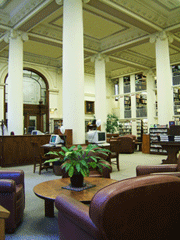 second floor reading room